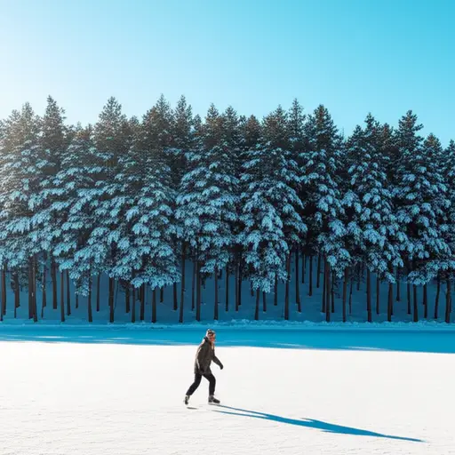 我周末喜欢去滑冰。