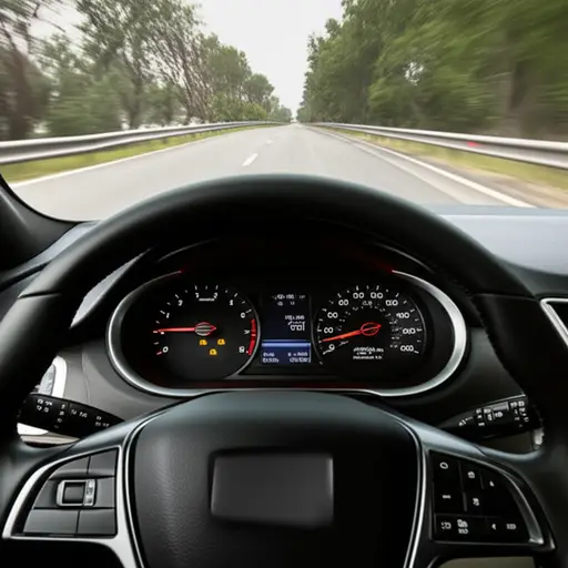 他们以每小时五十英里的速度行驶。