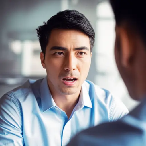 他直接回答了那个询问。