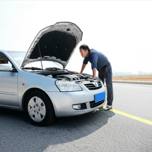 我的车坏了，所以我赶不到了。