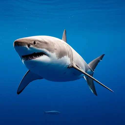 我们在纪录片里看到了一条大白鲨。