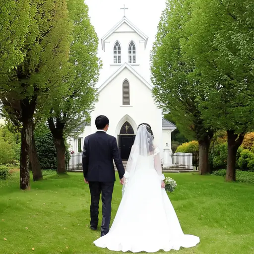 他们每周日都去一个教堂。