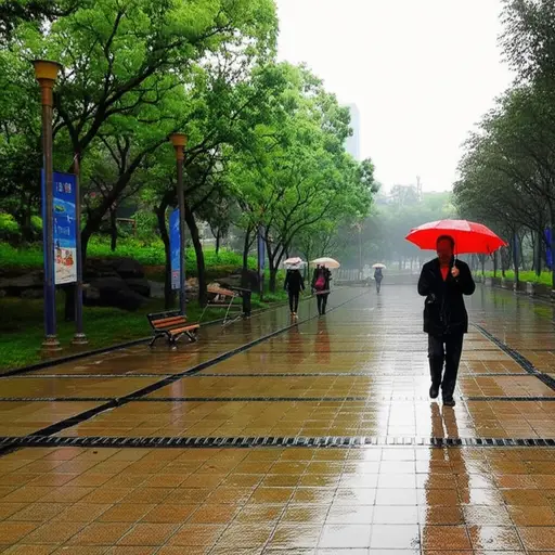 不幸的是，周末天气没有好转。
