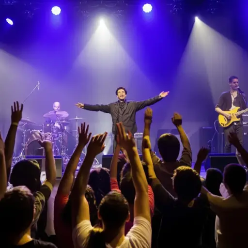 在这段歌词结束时，我们希望每个人都加入合唱。