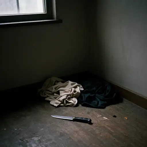 那就是他据称杀死他妻子的地方。