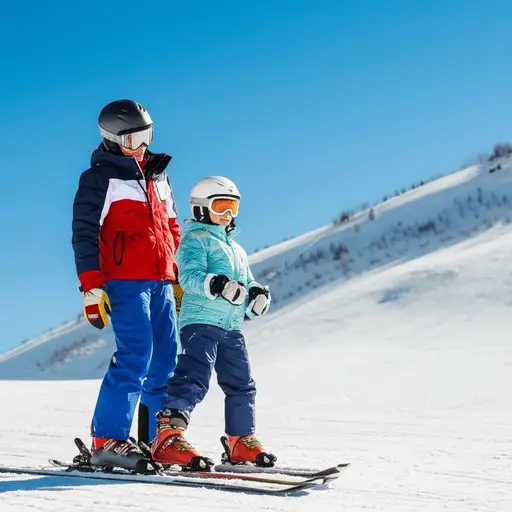 我的滑雪教练非常有耐心，帮助我快速进步。