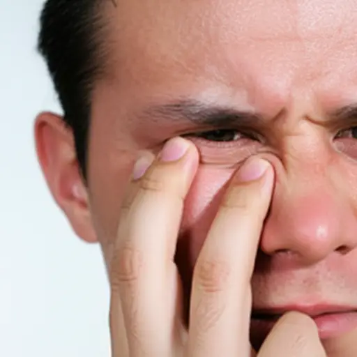 我的眼睛真的很痛。