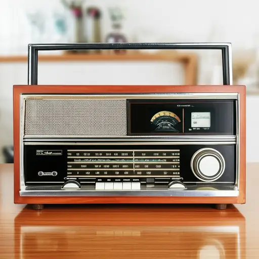 这首歌在收音机里经常播放。