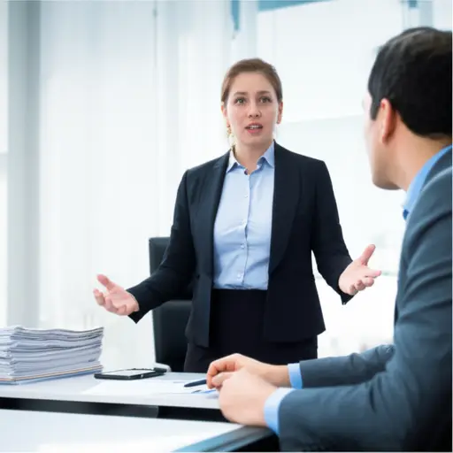 经理对投诉给出了一个果断的答复。