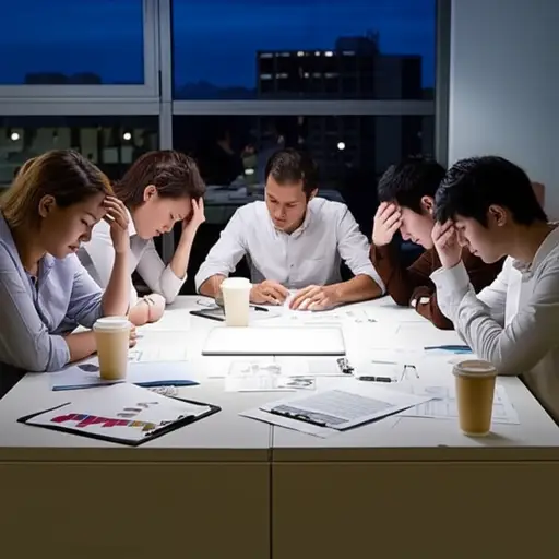 我们完成了工作，但（过程）极为艰难。