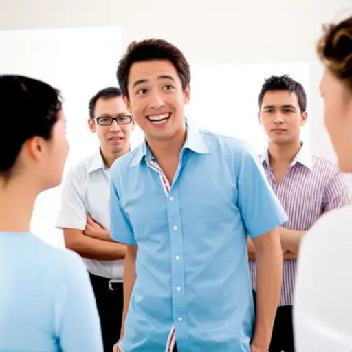 他的笑话本意是要搞笑，但并没有。