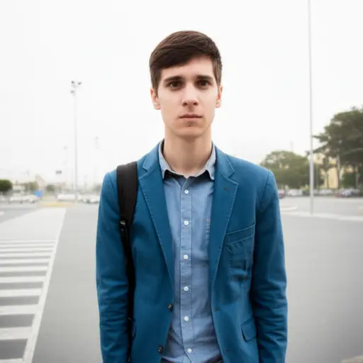 没有他的朋友们，他感到迷茫。