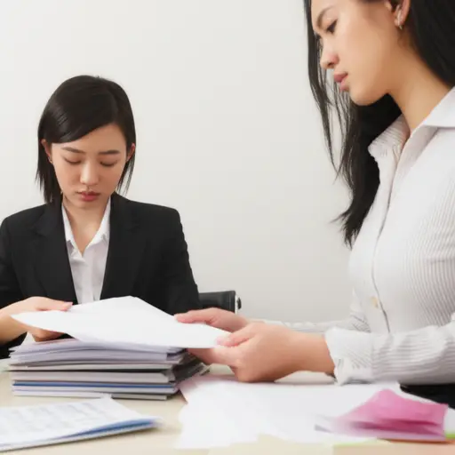 她让我审阅她的提案初稿。