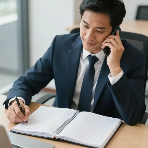 我会在月底给你打电话。