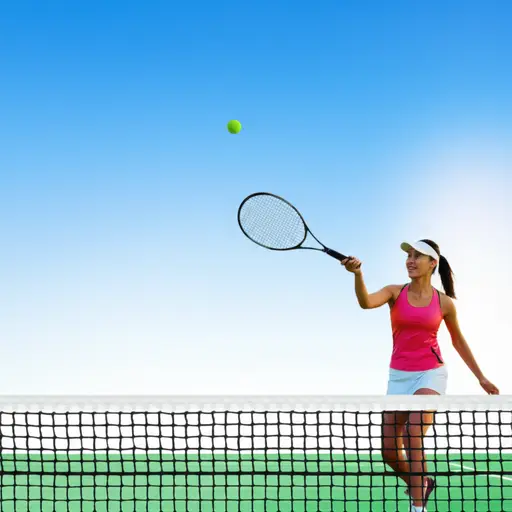 她打网球，不是吗？