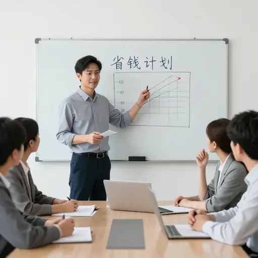 他提出了一个计划，通过这个计划我们可以省钱。