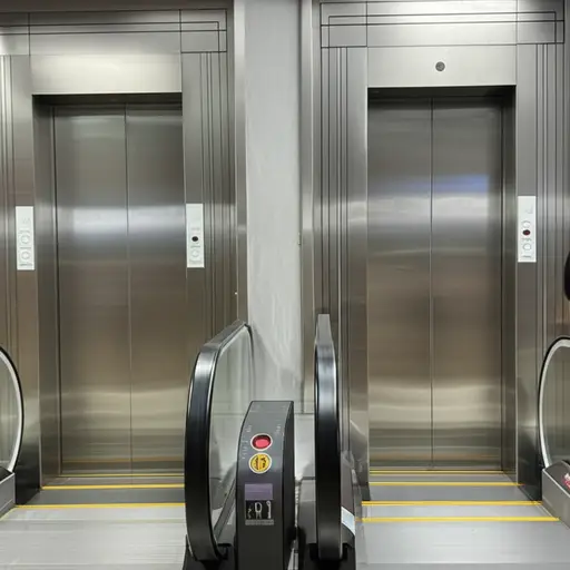 我们是用电梯还是坐自动扶梯？