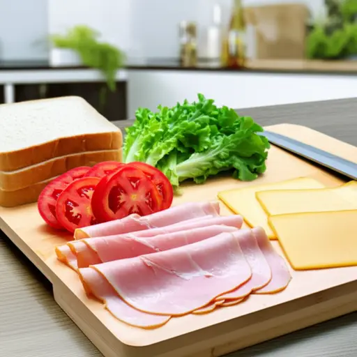 你可以做一份快餐，例如三明治。