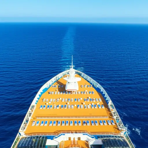 游轮旅行提供了在大型船只上的轻松假期。