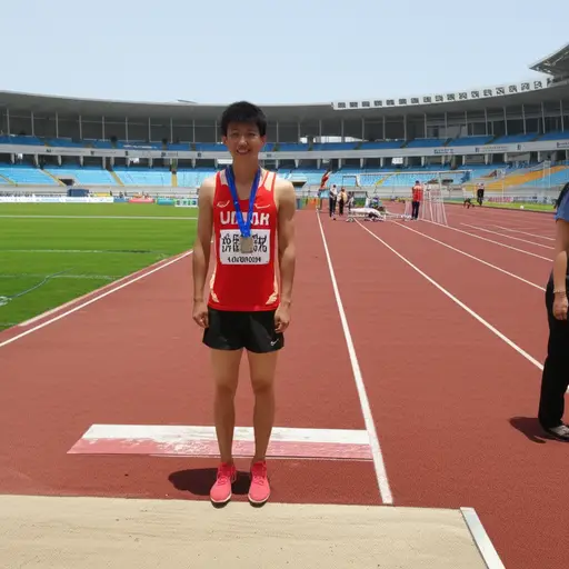 琼斯在跳远比赛中获得了第二名。