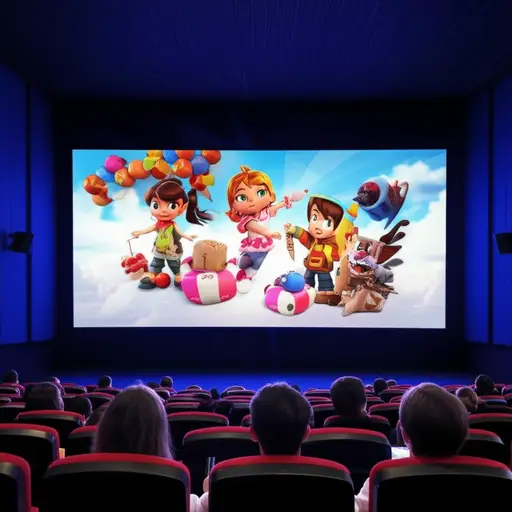 那部电影中的动画非常逼真。