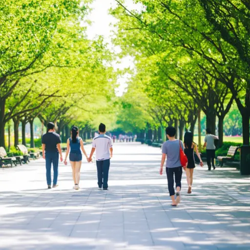 步行在许多国家是一种受欢迎的锻炼方式。