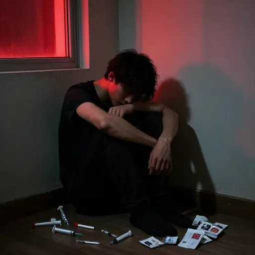 吸毒是当今社会的一大祸害。