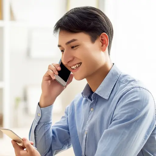 我经常用手机给朋友打电话。