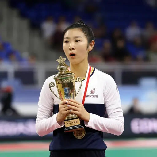 她从未梦想过她会赢得比赛。