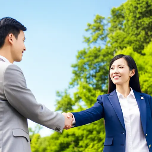 终于见到您了，非常高兴！