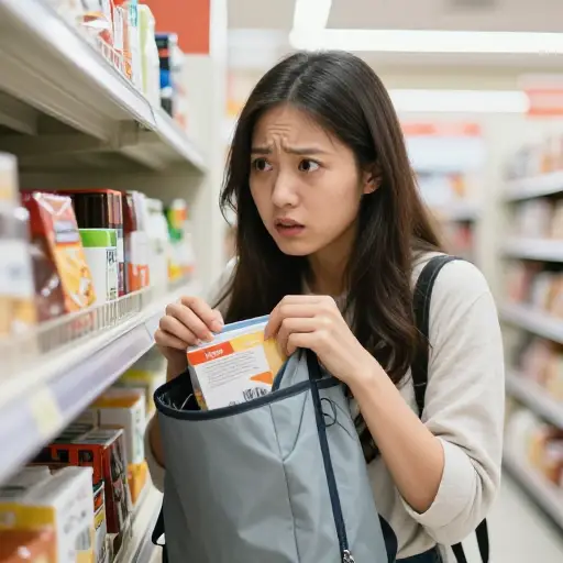 她不诚实地行事。