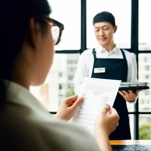 餐厅会在你的账单上增加10%的服务费。