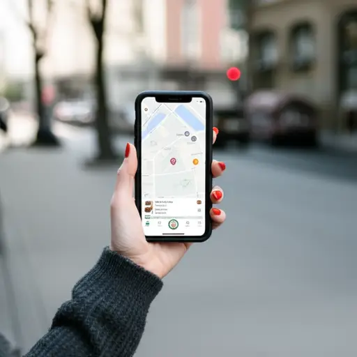 这款地图软件能帮你找到最近的咖啡店。