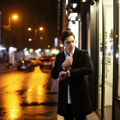 今晚将是我第一次见到她的机会。