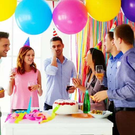 我们打算举办一个聚会来庆祝他升职。