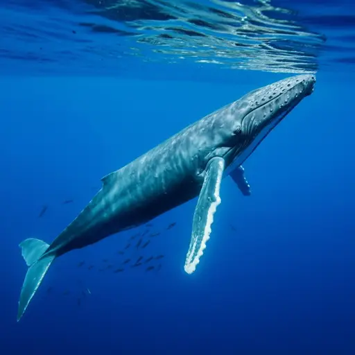 蓝鲸是现存最大的生物。