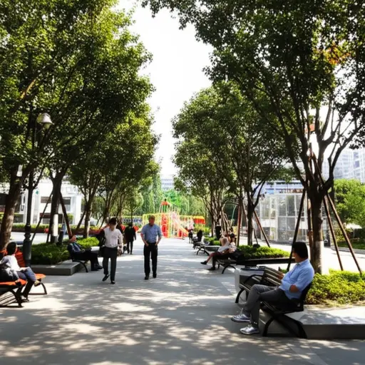 我们每周去一次公园。