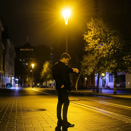 几分钟过去了，但仍然不见他的踪影。