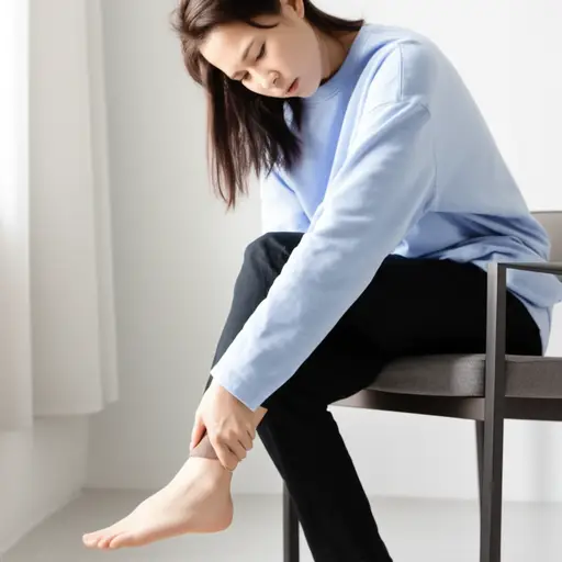 我的腿有一种奇怪的感觉。