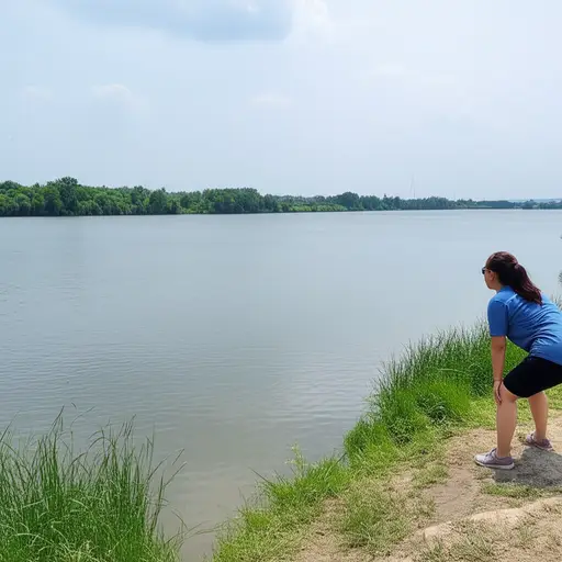 你能游到河对岸去吗？