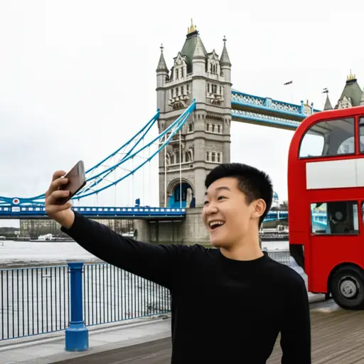 这是我第一次来伦敦。