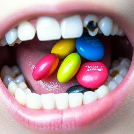 糖会导致你的牙齿蛀蚀。