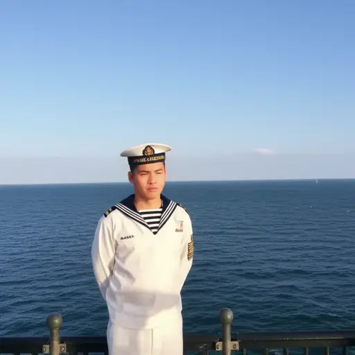 他是一名水手。