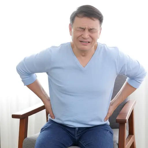 我上周背痛得厉害。