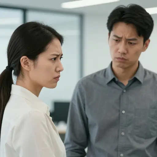 她对他的不诚实感到极其厌恶。