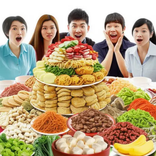 他们给了我们数量惊人的食物。