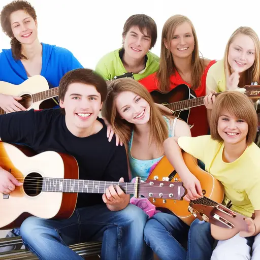 我们班很多同学都对音乐感兴趣。