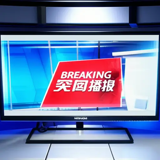 突发新闻首先在电视上报道。