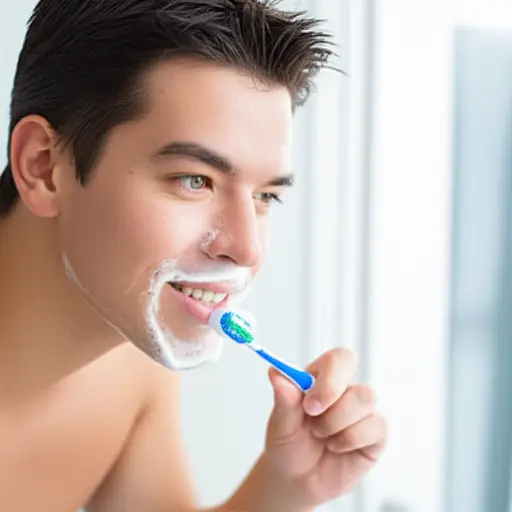 刷牙是日常生活中的重要部分。