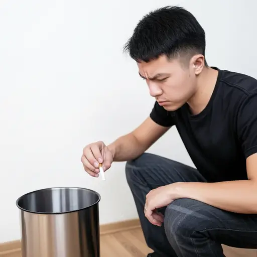 我正在尝试戒烟。